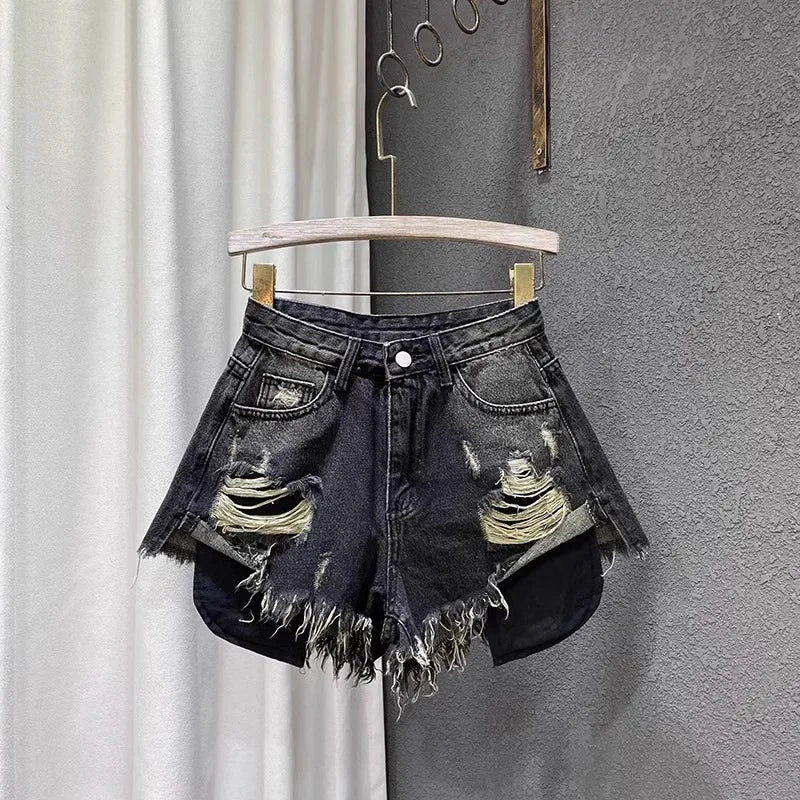 ClubChaos Ripped Mini Shorts