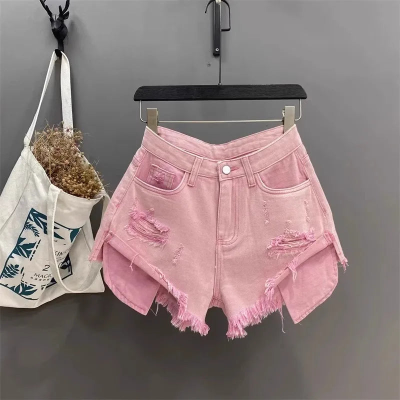 ClubChaos Ripped Mini Shorts