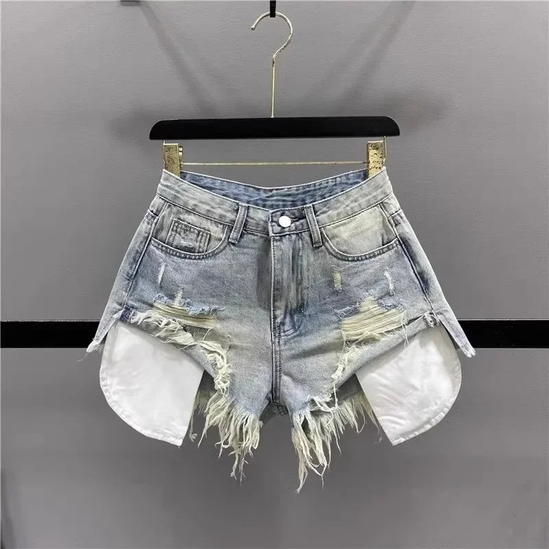 ClubChaos Ripped Mini Shorts