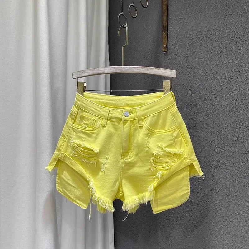 ClubChaos Ripped Mini Shorts