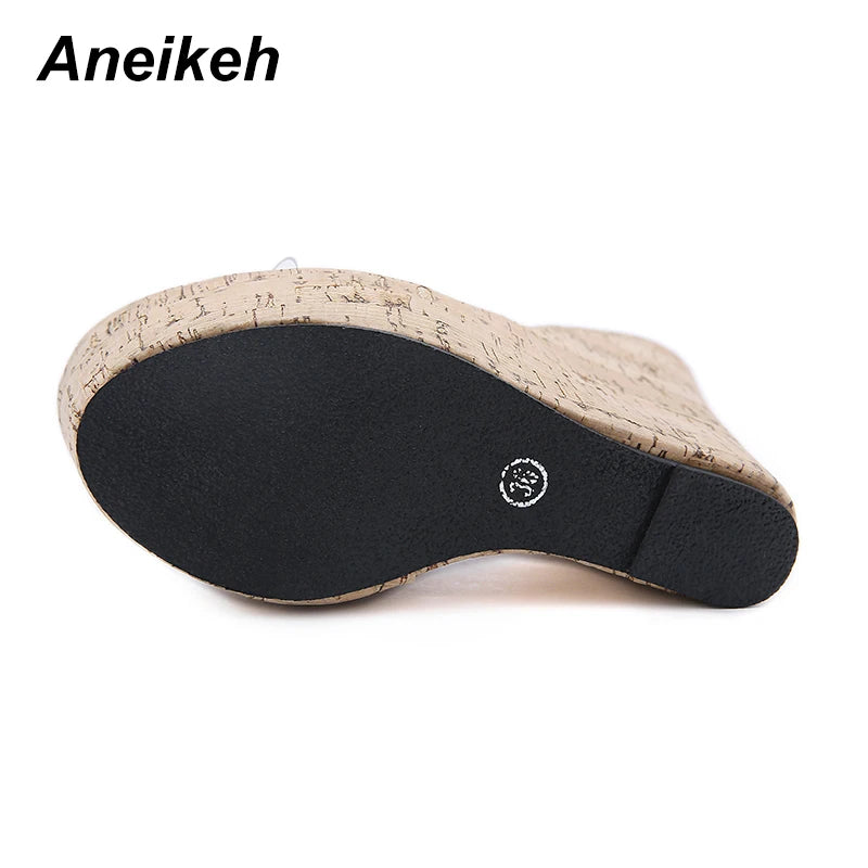 Beach Bliss Platform Wedge Sandals