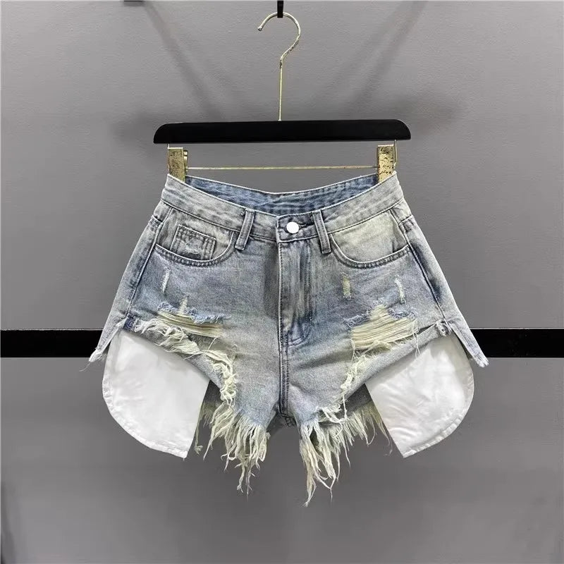 ClubChaos Ripped Mini Shorts