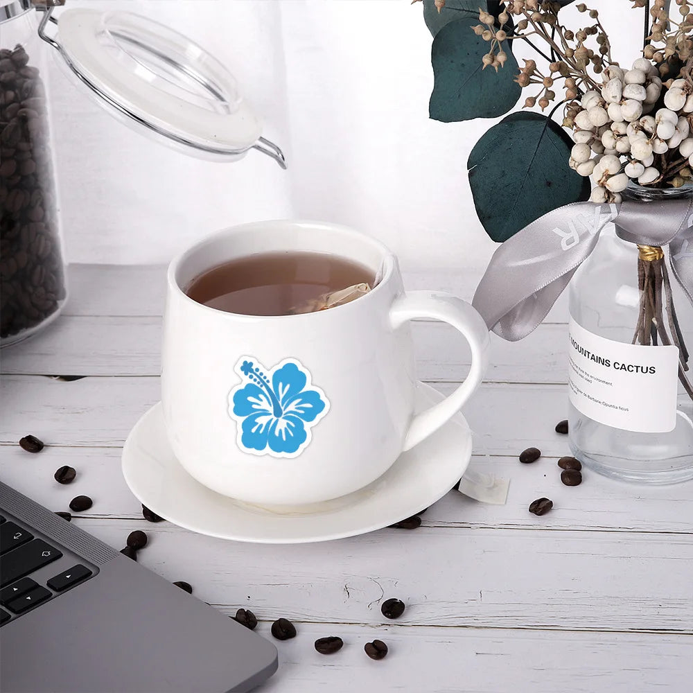 Hibiscus Paradise Multicolor Sticker Set (10/30/60pcs)