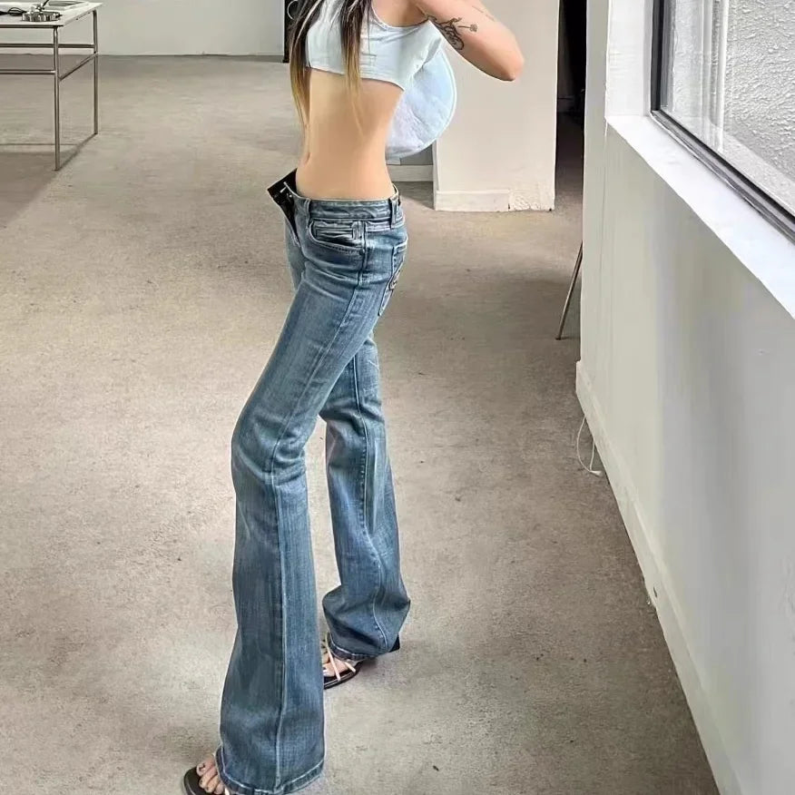 Mischievous Low-Rise Denim