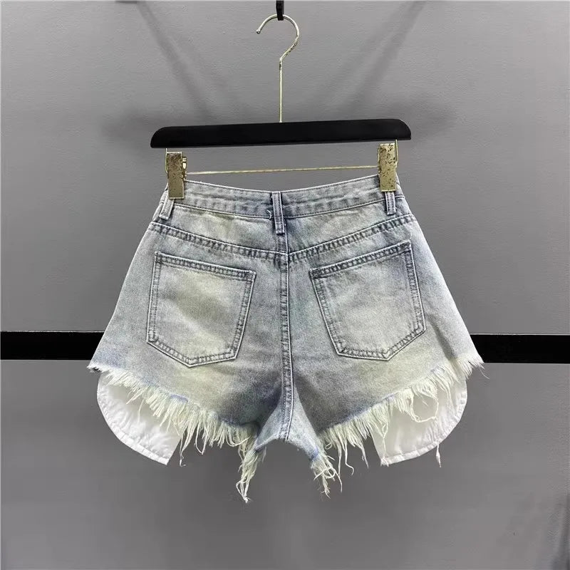 ClubChaos Ripped Mini Shorts